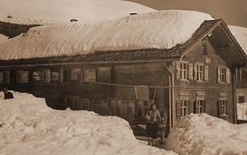 Eine alte Ansicht des Alten Schnetzerhauses