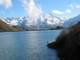 Der Spullersee im Herbst